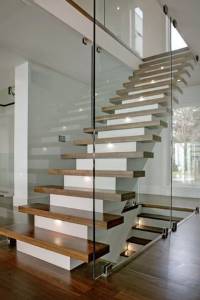 Treppenhaus-Verglasung
